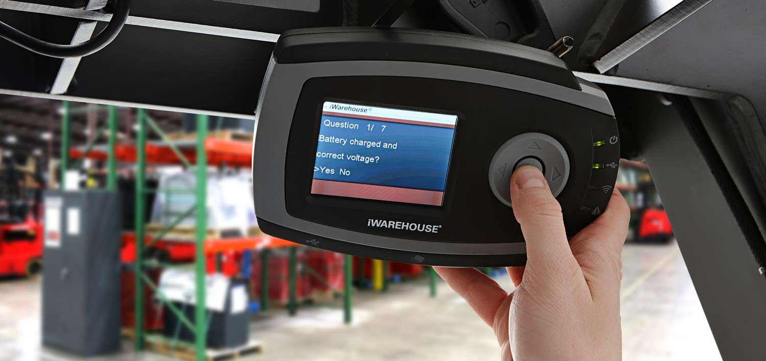 iWAREHOUSE Forklift Telematics System by Raymond