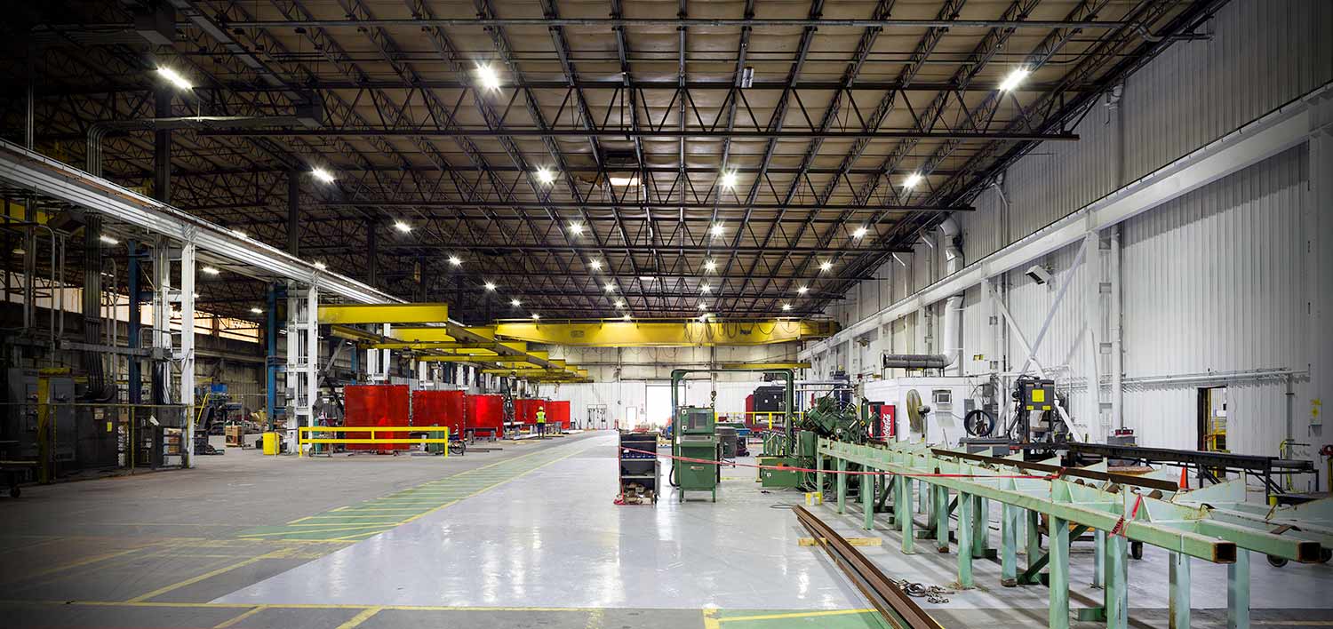 Industrial Lighting from Big Ass Fans and Carolina Handling