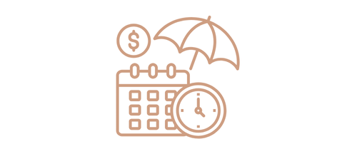 Icon for PTO and retirement
