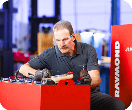 Tech working on battery