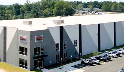 The new Carolina Handling building in Easley, SC.