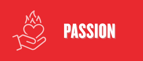 A core value is passion