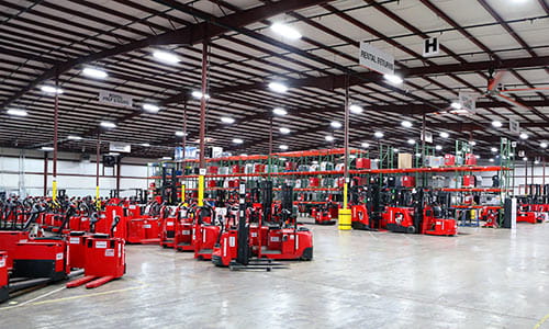 Forklift Rentals From Carolina Handling