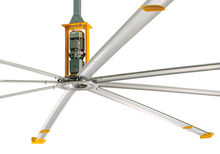 Powerfoil 8 Industrial Ceiling Fan | Warehouse Products