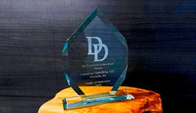 2025 Dealer of Distinction Award for Carolina handling