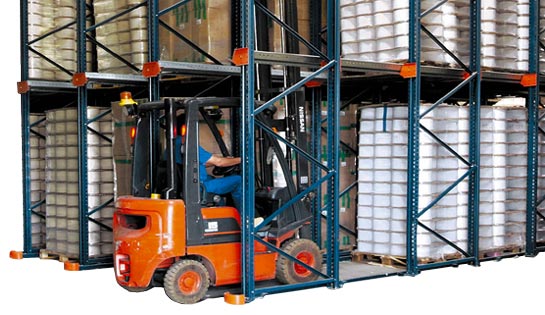 Drive-In Pallet Racking offered by Carolina Handling