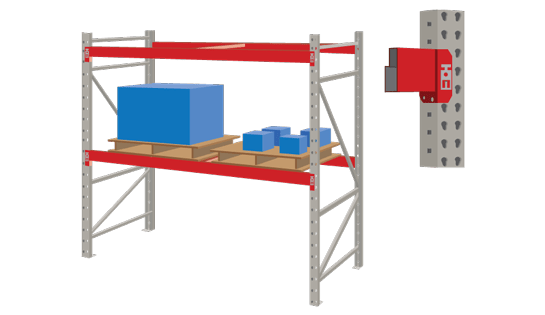 Roll Formed Industrial Racking for Warehouses from Carolina Handling