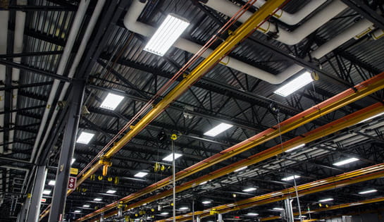 Warehouse Facility Lighting from Carolina Handling