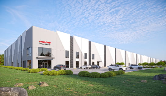 Digital Drawing of Carolina Handling's future site in Pickens County.