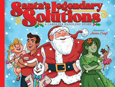 Santa's Legendary Solutions Book Cover