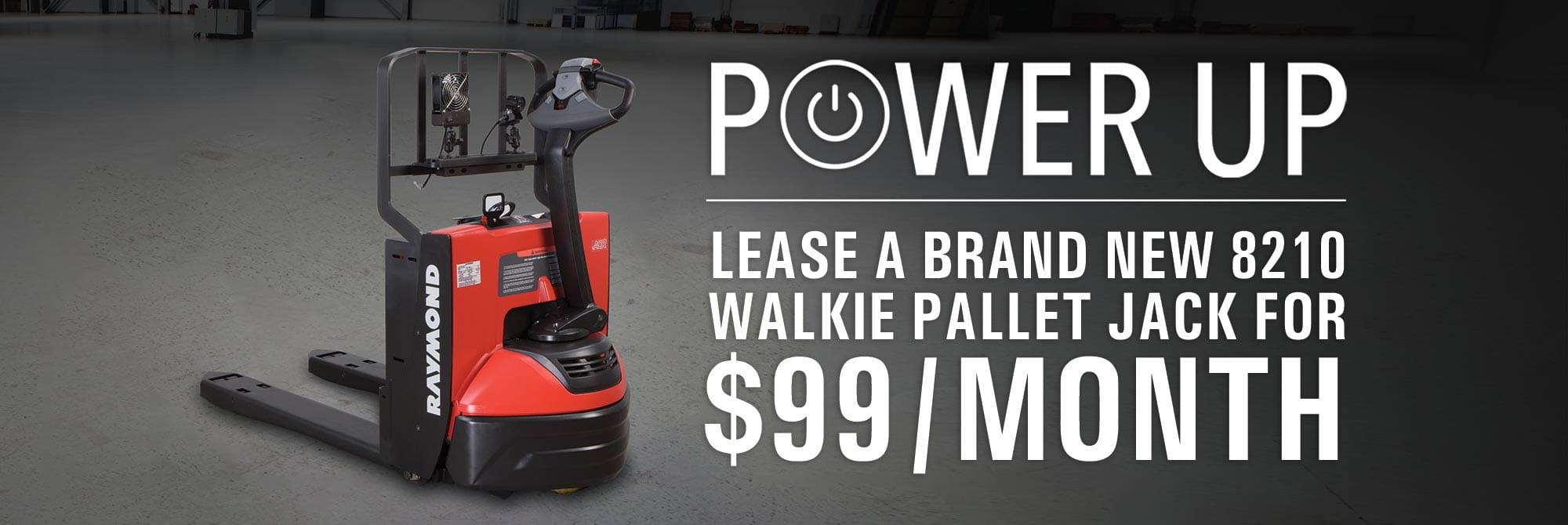 Pallet Jack Leasing Offer | Carolina Handling | Raymond 8210