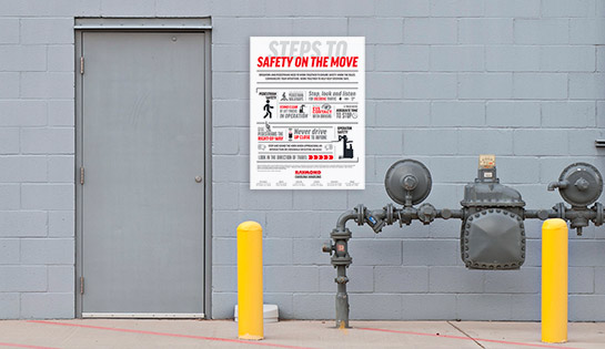 warehouse safety sign