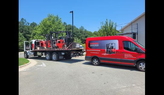 Carolina Handling Donates Equipment