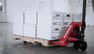 raymond rj50 raymond rj50 hand pallet truck carrying pallet