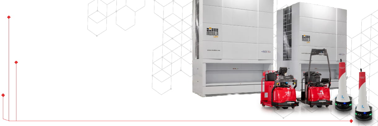 Carolina Handling shows off automation tools. 