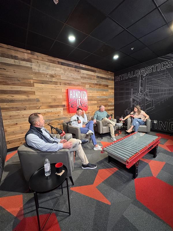 Handled It Podcast recording 