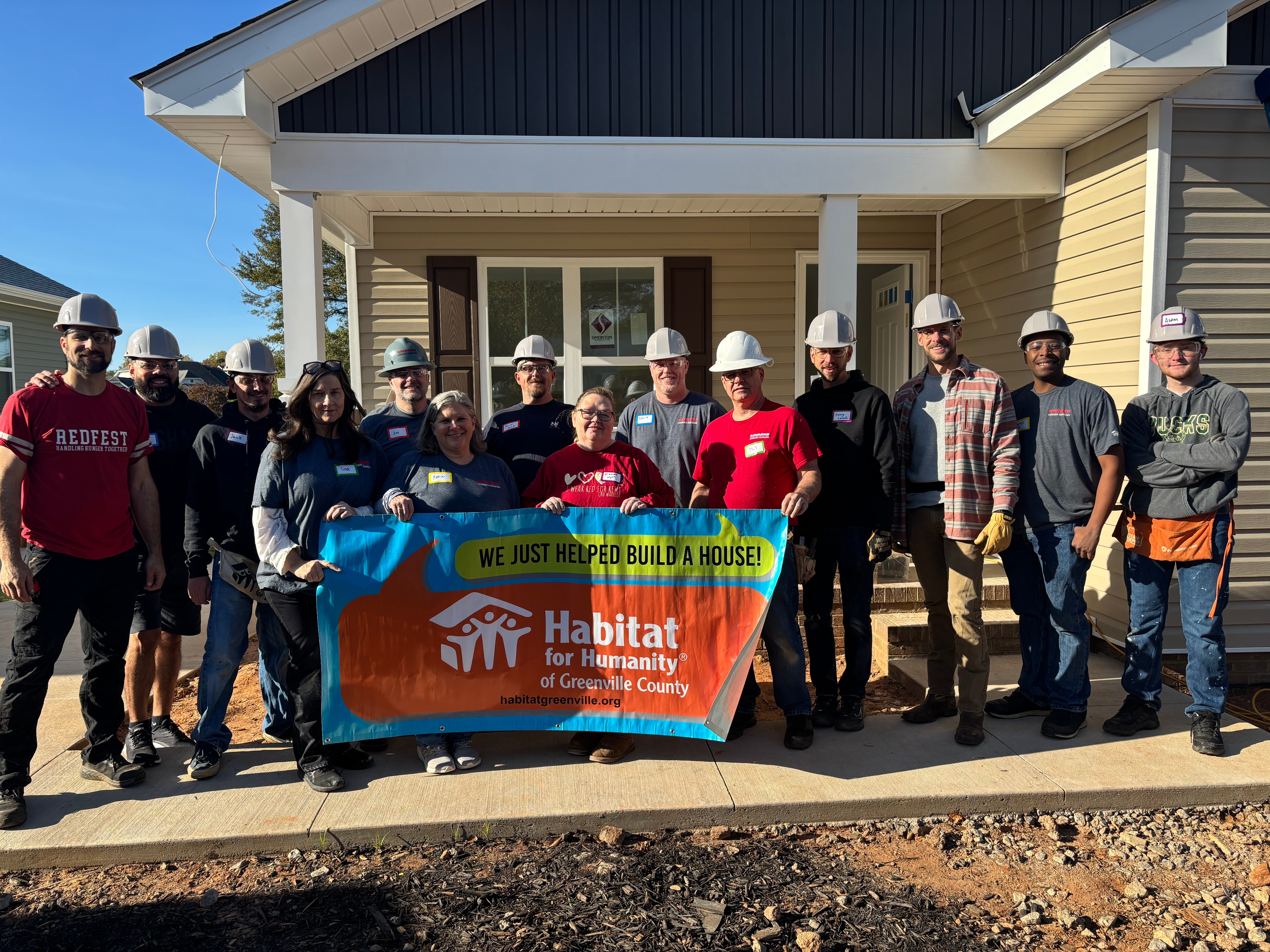 Build Day in Greenville, South Carolina