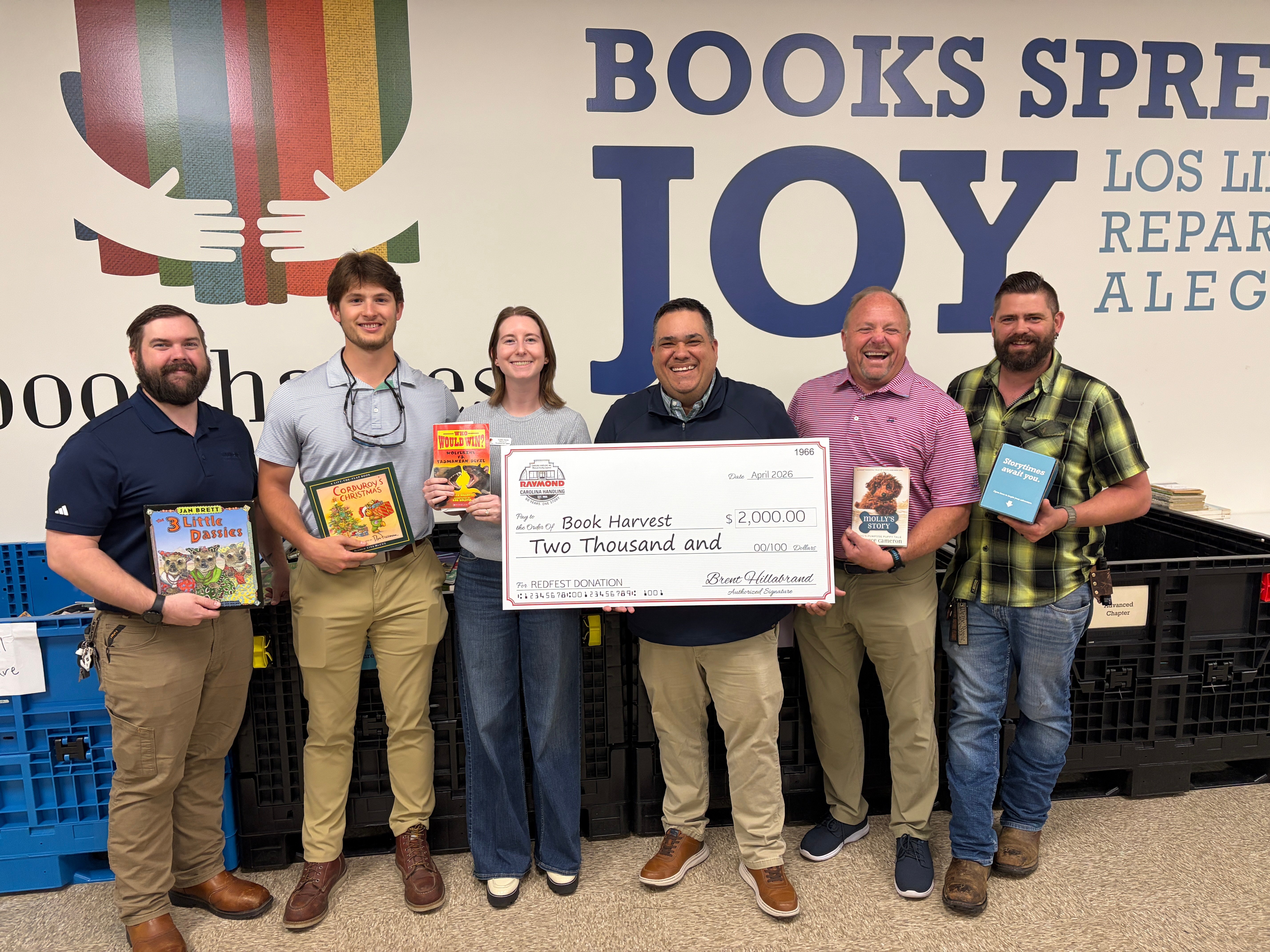 Book Harvest in Raleigh, NC 